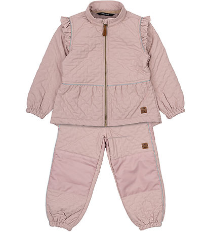 Mikk-Line Thermo Set - Adobe Rose w. Ruffles