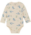 CeLaVi Bodysuit l/s - Dusty Blue