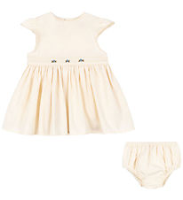 Konges Sløjd Set - Dress/Bloomers - Celebration AAliyah - Eggnog