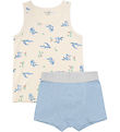CeLaVi Underwear Set - Undershirt/Boxers - Dusty Blue