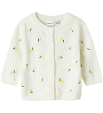 Name It Cardigan - Gebreid - NbfDetrille - Cloud Danser m. Citro