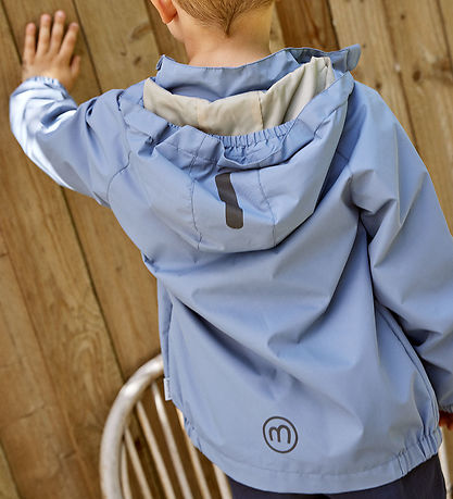 Minymo Rain Jacket - PE - Flint Stone