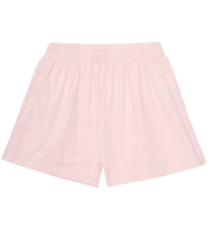 Minymo Shorts Sett - T-skjorte/Shorts - Rosekvarts m. Sitroner