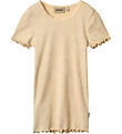 Wheat T-Shirt - Rib - Katie - Macadamia