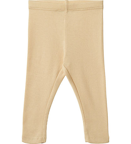 Wheat Leggingsit - Joustinneule - Maddy - Macadamia