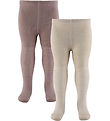 Wheat Tights - Wool - Karla - 2-Pack - Dry Rose