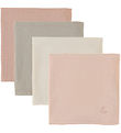 Moonboon Muslin Cloth - 4-Pack - Rose Mix