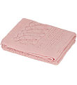 Cam Cam Babyteppe - Strikk - Pointelle - Sorbet