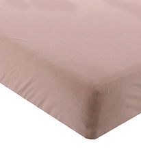 Cam Cam Bed Sheet - 60x120x15 cm - Dusty Rose