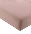 Cam Cam Bed Sheet - 90x200x15 cm - Dusty Rose