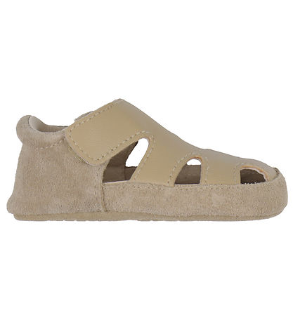 Melton Ballerina Slippers - Desert Taupe