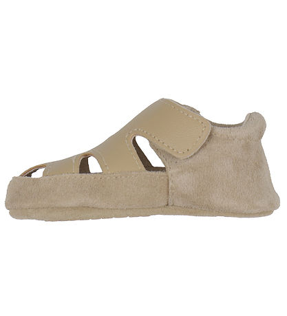 Melton Ballerina Slippers - Desert Taupe