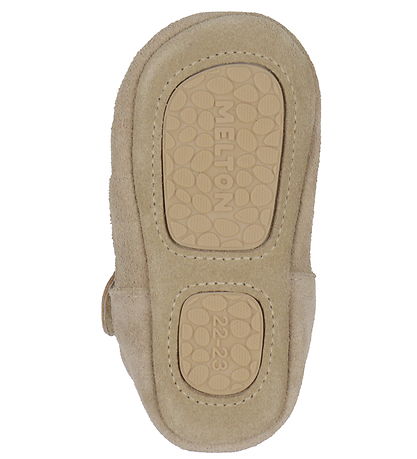 Melton Ballerina Slippers - Desert Taupe