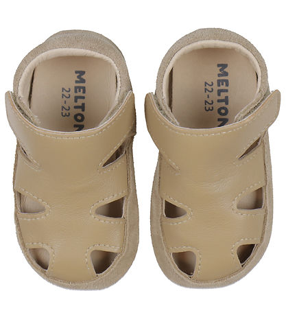 Melton Ballerina Slippers - Desert Taupe