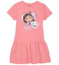 Minymo Dress - Gabby's Dollhouse - Strawberry Pink