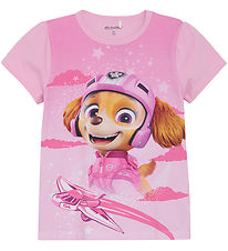 Minymo T-skjorte - Paw Patrol - Light Rose