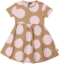 Danefæ Dress - Danebasic Lollipop - Light Rose/Beige BIG Dots