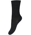 GoBabyGo Socks - Non-Slip socks - Dark Grey Melange