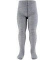 GoBabuGo Tights - Non-Slip - Bamboo - Grey Melange