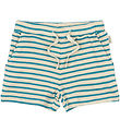 Petit Piao Shorts - Rib - Modaal - Turkoois/Dark Off White