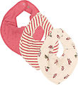 Petit Piao Teething Bib - 3-Pack - Modal - Berry