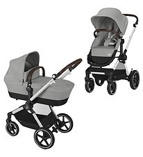 Cybex Stroller/Pram - Eos Lux - 2-I-1 - Stone Grey