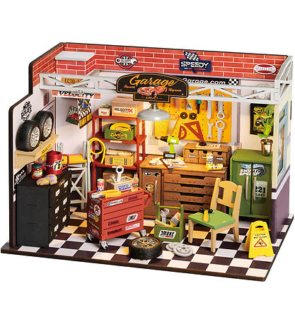 Rolife Miniature diorama - DIY - Garage Workshop DG165 - 157 Set