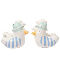 SunnyLife Water Wings - 3-6 years - Sid The Seagull - Blue Strip