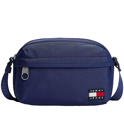 Tommy Hilfiger Schoudertas - Ace Daily - Fluweel Blue