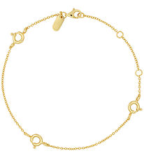 Design Letters Armband - Ruth Anchor Bedel Lock - 18k verguld