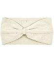 Racing Kids Headband - Ivory w. Bow