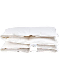 Happy Kids Duvet - All year round - Down - 70x100 cm - Baby - Wh