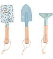 Little Dutch Gartengeräte - 3er-Pack - Forest Friends - Blau