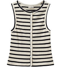 Sofie Schnoor Top - Rib - Tamil - Black Striped