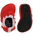 Vanilla Copenhagen Beach Shoes - Berry w. Ruffles