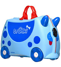 Trunki Suitcase - Dougie Dog - Blue