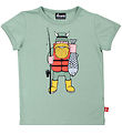 Danefæ T-shirt - Danebasic - Herb Green Fish Your Friend