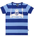 Danefæ T-shirt - Danesigurd - Skipper Blue/Waterblue Eating