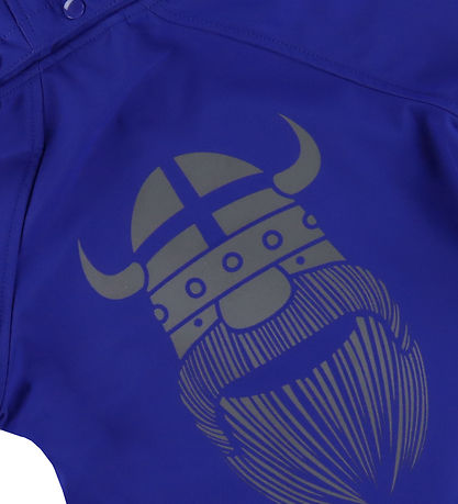 Danefæ Softshell Jacket w. Fleece - DanEmil Brushed - Deep Blue/