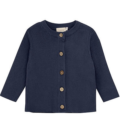 Fixoni Cardigan - Stickad - Indigo Blue