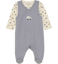 Fixoni Romper w. Bodysuit l/s - Weather habit