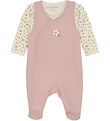 Fixoni Romper w. Bodysuit l/s - Shadow Gray