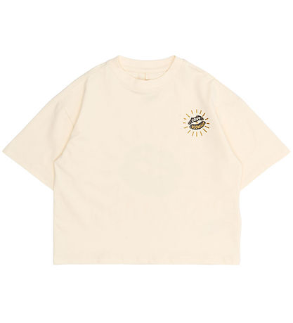 The New T-Shirt - TnElla - White Cap Grijs