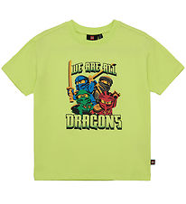 LEGO® Wear Ninjago Stuttermabolur - LwTaffy - Björt Green