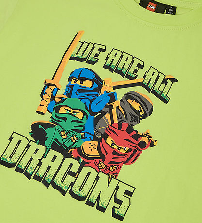 LEGO® Wear Ninjago T-Shirt - LwTaffy - Helder Green