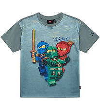 LEGO® Wear Ninjago Stuttermabolur - LwTaffy - Light Green