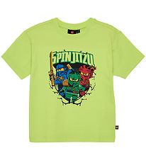 LEGO® Wear Ninjago Stuttermabolur - LwTaffy - Björt Green