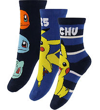 Name It Sokken - 3-pack - Pokémon - NmmMik - Navy Blazer/2X Lijm