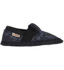Living Kitzbühel Slippers - Trashy Dino - Anthracite