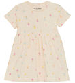 Minymo Bodysuit w. Skirt s/s - White Swan